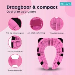 Zigla - WC Verkleiner - Kinder WC Bril - Opvouwbaar - Licht Ontwerp - Hygiënisch Voor Onderweg - WC Bril Voor Zindelijkheidstraining - Makkelijk Mee Te Nemen - Gratis Tasje Bijgeleverd - 12 Zigla - WC Verkleiner - Kinder WC Bril - Opvouwbaar - Licht Ontwerp - Hygiënisch Voor Onderweg - WC Bril Voor Zindelijkheidstraining - Makkelijk Mee Te Nemen - Gratis Tasje Bijgeleverd - -Babyproducten 1200x1200 720
