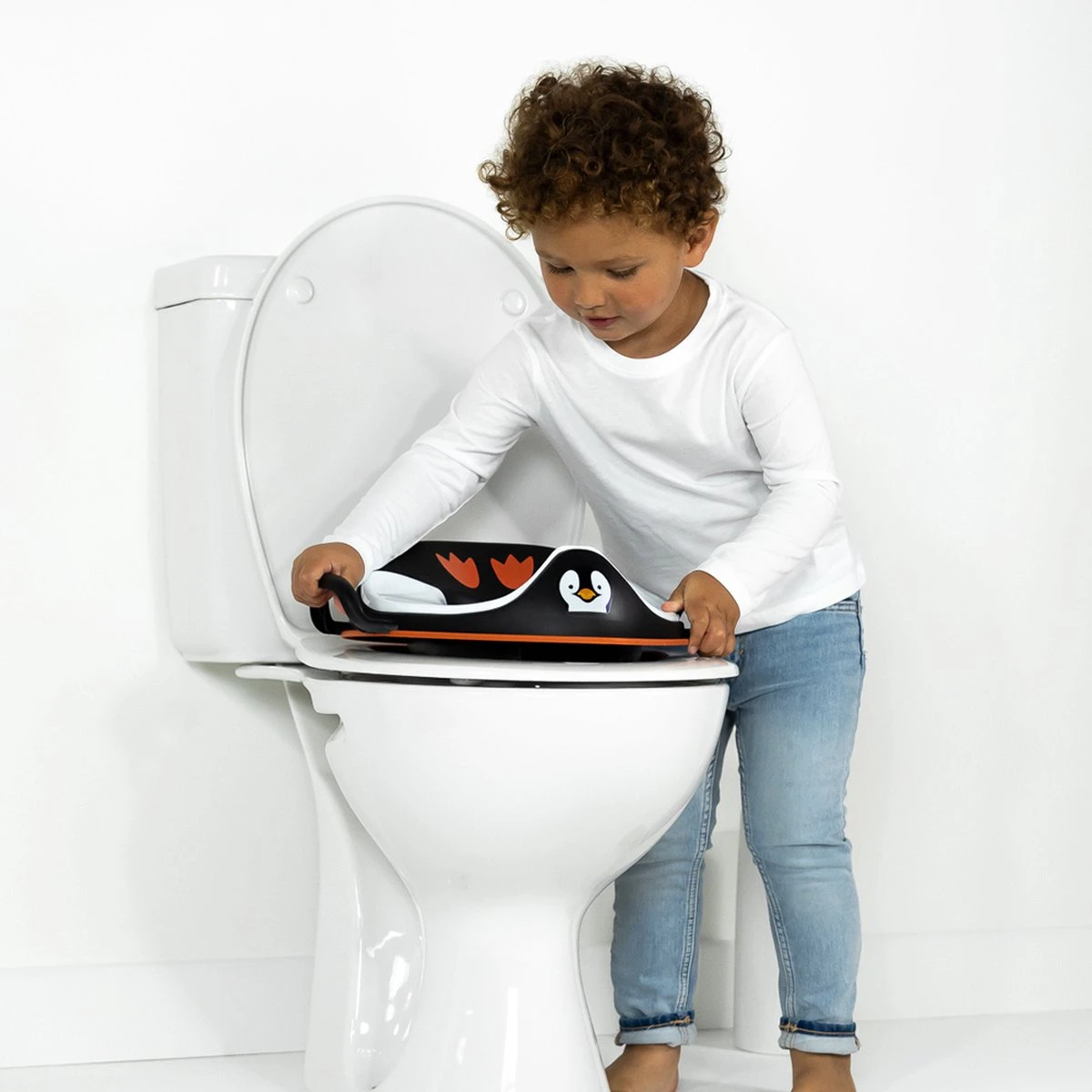 Jippie's My Trainer Seat WC Verkleiner - Pinguin 8 Jippie's My Trainer Seat WC Verkleiner - Pinguin - Afbeelding 8