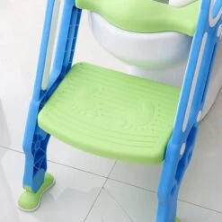 LifeGoods WC Verkleiner Met Trapje - Trainer Met Opstapje - 2 Tot 7 Jaar - Groen/Blauw -Babyproducten 1200x1200 763