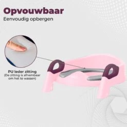 WC Verkleiner Met Trapje - Inclusief Handvaten - Opvouwbaar - 2 Tot 7 Jaar - Roze - Paars -Babyproducten 1200x1200 772