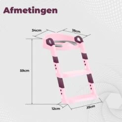 WC Verkleiner Met Trapje - Inclusief Handvaten - Opvouwbaar - 2 Tot 7 Jaar - Roze - Paars -Babyproducten 1200x1200 776