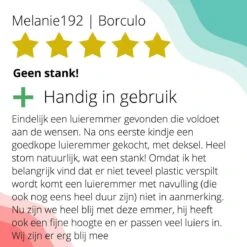 Luieremmer Medium Zilver - Middel - Zonder Navulling - Geschikt Voor Pampers En Huggies - Stoma -Babyproducten 1200x1200 827