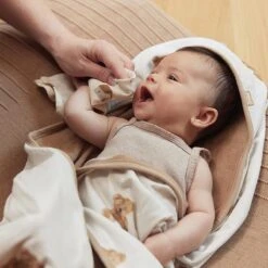 Jollein Badcape 75x75cm Teddy Bear - GOTS -Babyproducten 1200x1200 899