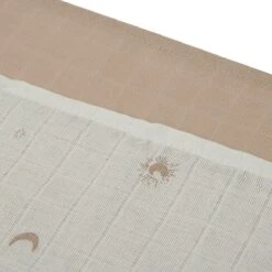 Jollein Hydrofiele Doek Small 70x70cm Stargaze - Biscuit - 3 Stuks -Babyproducten 1200x1200 931