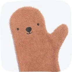 Invented 4 Kids - Douche Washandje - Washandjes - Roze Bever -Babyproducten 1200x1200 959