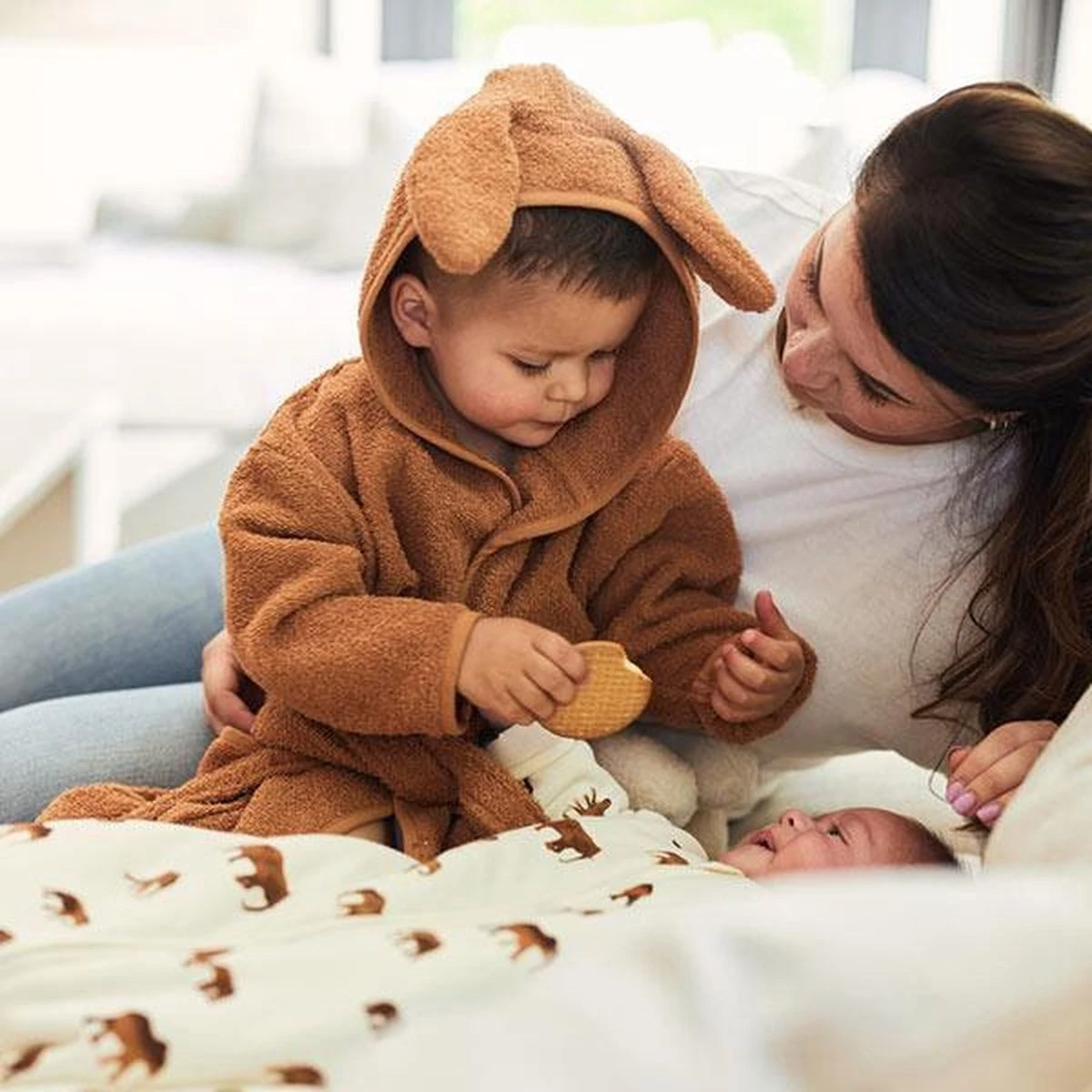 Jollein Baby Badjas 1-2jr - Caramel 15 Jollein Baby Badjas 1-2jr - Caramel - Afbeelding 15