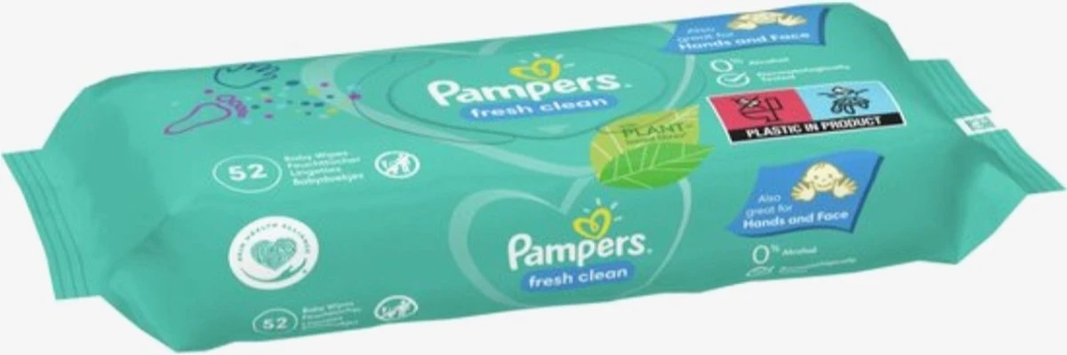 Pampers® Pampers - Fresh Clean - Billendoekjes - 1248 Doekjes - 24 X 52 8 Pampers® Pampers - Fresh Clean - Billendoekjes - 1248 Doekjes - 24 X 52 - Afbeelding 8