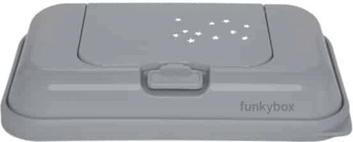 Funkybox - Billendoekjes Doosje - To Go - Grey - Little Stars 13 Funkybox - Billendoekjes Doosje - To Go - Grey - Little Stars - Afbeelding 13
