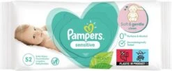 Pampers® Pampers - Billendoekjes Sensitive Navulpak - 624 Doekjes -Babyproducten 1200x495