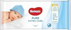 Huggies Billendoekjes - Baby Wipes - Pure Extra Care - 99% Water 56 Doekjes