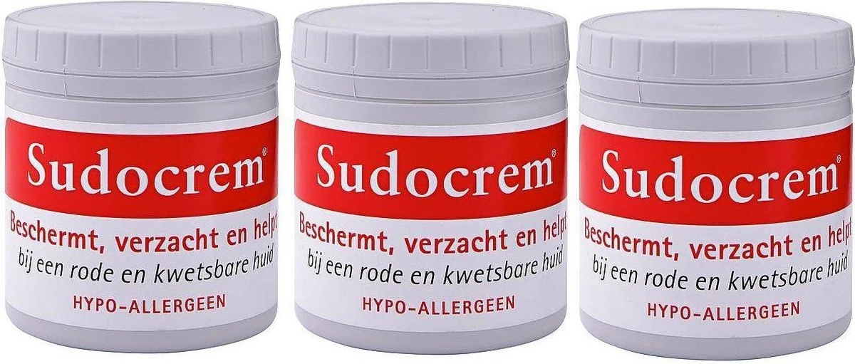 Sudocrem - Luierzalf - 3 X 250 Gram Voordeelverpakking 1 Sudocrem - Luierzalf - 3 X 250 Gram Voordeelverpakking