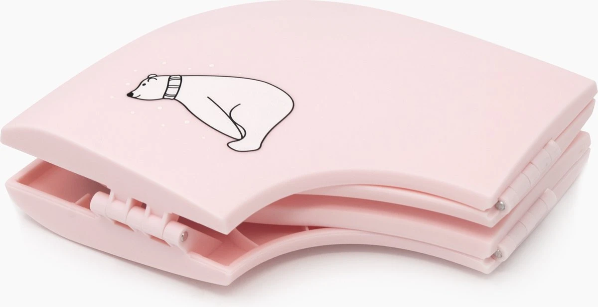 Kinder WC (roze) Bril Opvouwbaar Licht Ontwerp Hygiënisch Voor Onderweg WC Bril Voor Zindelijkheidstraining Makkelijk Mee Te Nemen Gratis Tasje Bijgeleverd 2 Kinder WC (roze) Bril Opvouwbaar Licht Ontwerp Hygiënisch Voor Onderweg WC Bril Voor Zindelijkheidstraining Makkelijk Mee Te Nemen Gratis Tasje Bijgeleverd - Afbeelding 2