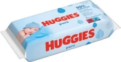 Huggies - Pure - Billendoekjes - 560 Babydoekjes - 10 X 56 -Babyproducten 1200x622
