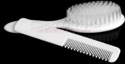 Merkloos Babyborstel En Babykam - Wit - Zeer Zachte Haartjes - Voor Baby's -Babyproducten 1200x623 2