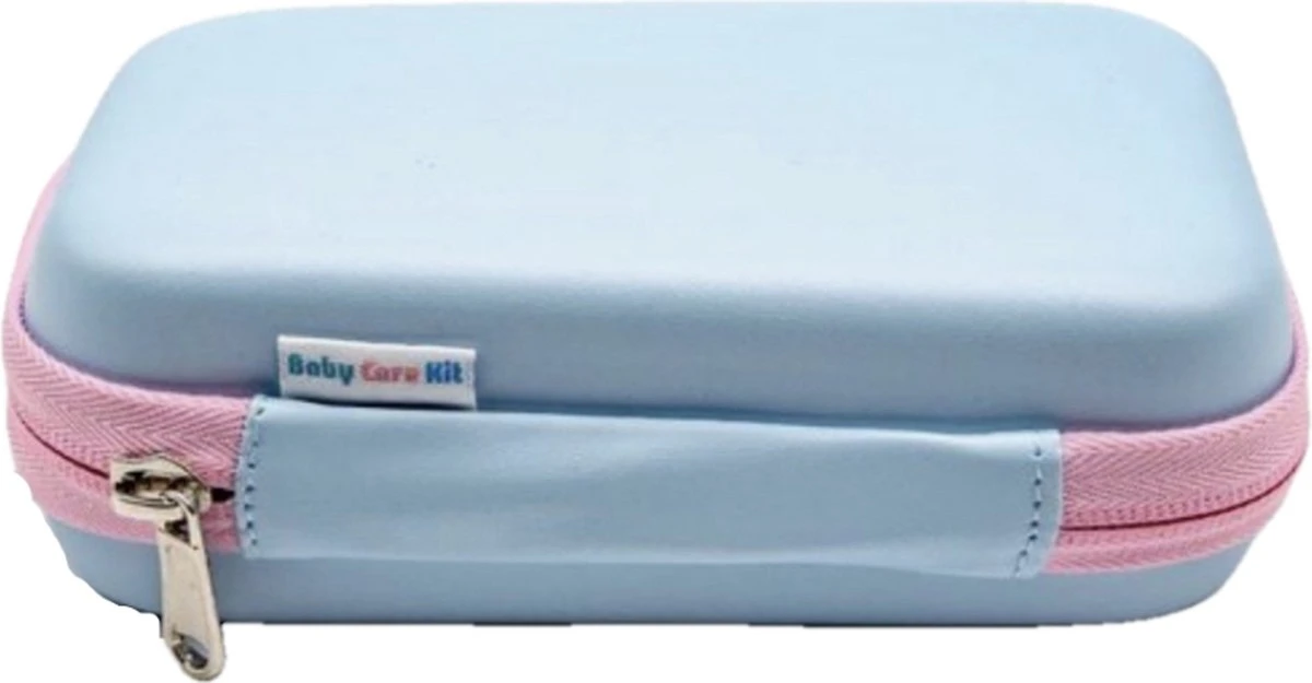 Baby Verzorgingsset - Baby Manicureset - 9 Delig - Babyshowergift - Roze 4 Baby Verzorgingsset - Baby Manicureset - 9 Delig - Babyshowergift - Roze - Afbeelding 4