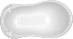 MamaLoes Babybadje - Wit - 86x38 Cm - Inclusief Stop -Babyproducten 1200x651 1