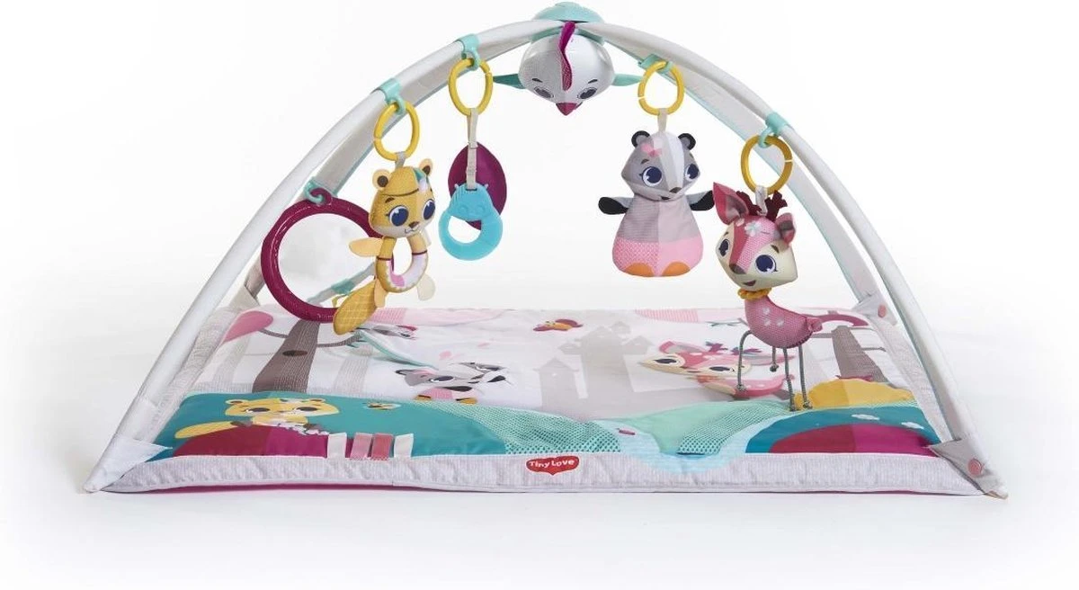Tiny Love Deluxe Babygym - Princess Tales - Roze 1 Tiny Love Deluxe Babygym - Princess Tales - Roze