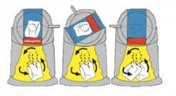 DiaperChamp One - Luieremmer - Verzorging - Luieremmers - White Black -Babyproducten 1200x656