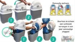 DiaperChamp ONE - Soft Silver - Standaard Luieremmer -Babyproducten 1200x678 1