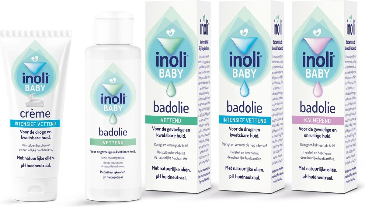 Inoli Baby - Badolie Kalmerend - 100 Ml 2 Inoli Baby - Badolie Kalmerend - 100 Ml - Afbeelding 2