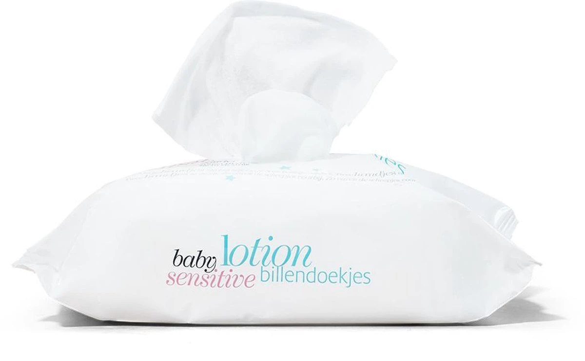 Etos Baby Lotion Sensitive Billendoekjes - 960 Stuks (12 X 80 Stuks) 3 Etos Baby Lotion Sensitive Billendoekjes - 960 Stuks (12 X 80 Stuks) - Afbeelding 3