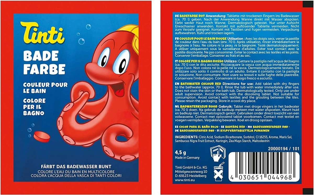 Tinti - Schatkist Verzorgingsplezier - 8 Delig 7 Tinti - Schatkist Verzorgingsplezier - 8 Delig - Afbeelding 7