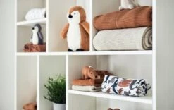 Jollein Hydrofiel Multidoek Spot 70x70cm - Caramel - 3 Stuks -Babyproducten 1200x758 2