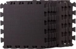 Benson 9 Stuks Zwarte Puzzel Vloertegels Foam 30 X 30 Cm - Puzzel Speelmat - Baby/peuter Speelgoed Matten -Babyproducten 1200x776 4