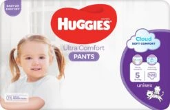 Huggies Luierbroekjes - Maat 5 (12 Tot 17 Kg) - Ultra Comfort - Unisex - 128 Stuks - Maandbox -Babyproducten 1200x777 1