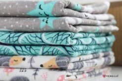 Flanellen Luiers - 80 X 80cm - 6 Pack - Flanellen Doeken Van Flanel Katoen - Mint - Fensilo -Babyproducten 1200x801 5