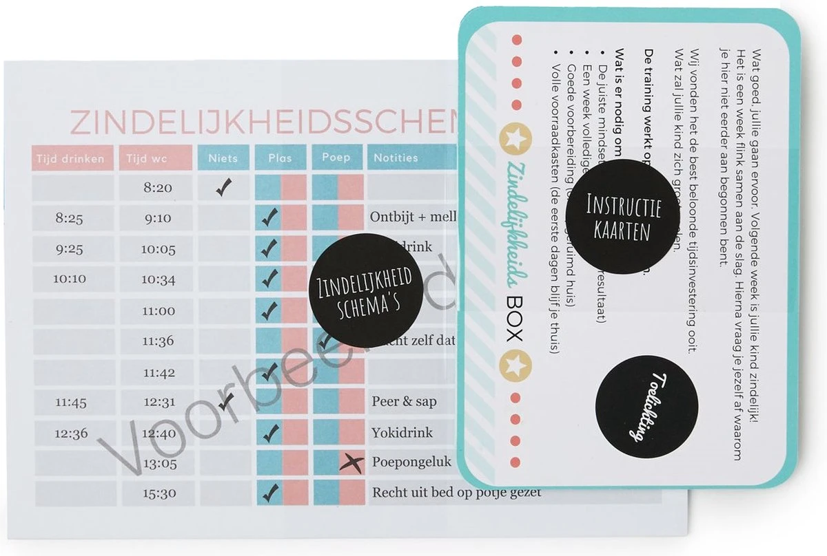 Zindelijkheidsbox - Meisje Editie - Zindelijkheidstraining Kind - Vanaf 2 Jaar - Incl Beloningssysteem - Gratis Online Support 4 Zindelijkheidsbox - Meisje Editie - Zindelijkheidstraining Kind - Vanaf 2 Jaar - Incl Beloningssysteem - Gratis Online Support - Afbeelding 4
