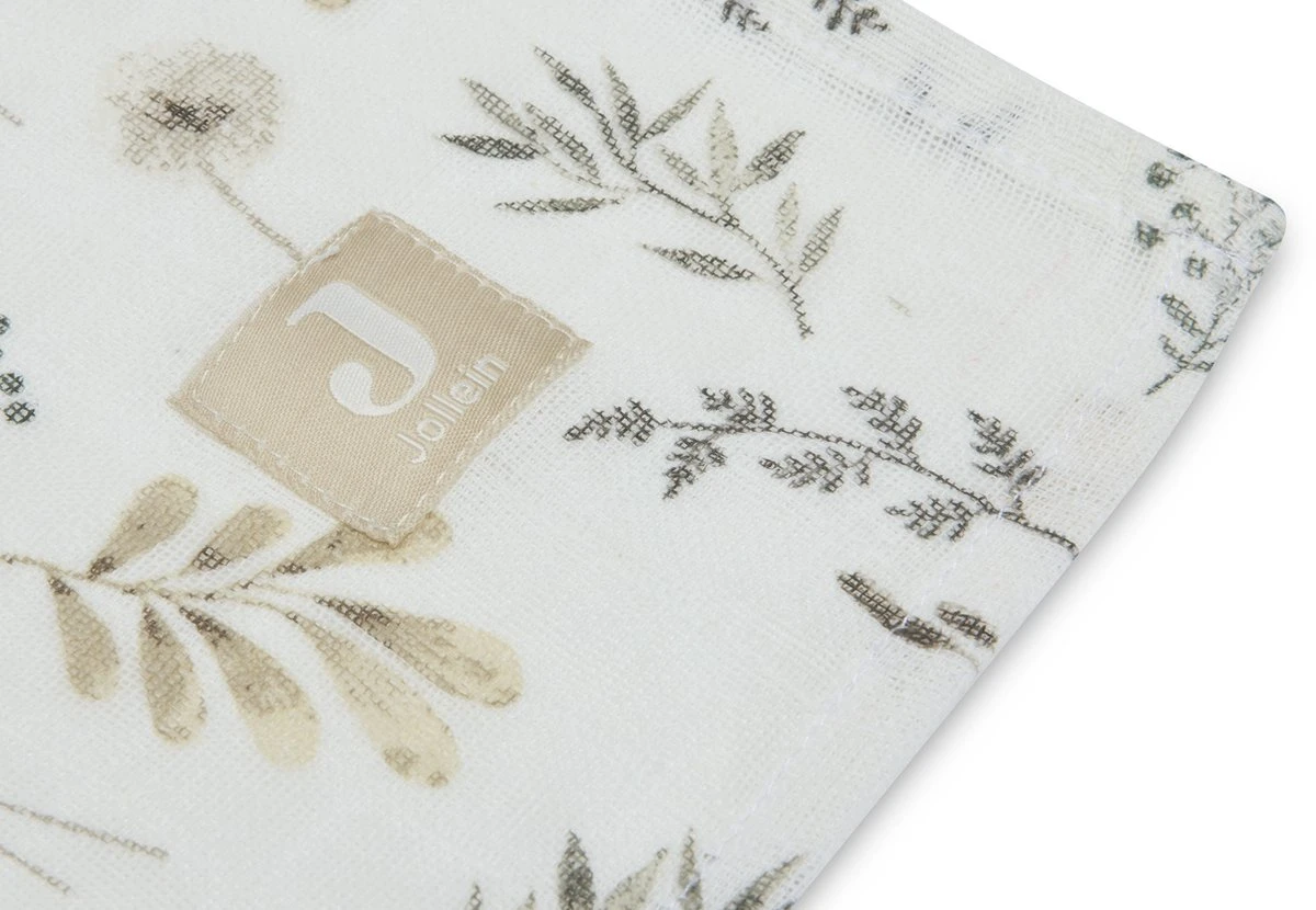 Jollein Hydrofiele Doek Large 115x115cm Wild Flowers - 2 Stuks 3 Jollein Hydrofiele Doek Large 115x115cm Wild Flowers - 2 Stuks - Afbeelding 3