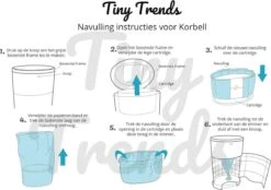 Luieremmer Navulling Geschikt Voor Korbell - 15/16 Liter - 6 Stuks Korbell Navulling -Babyproducten 1200x844