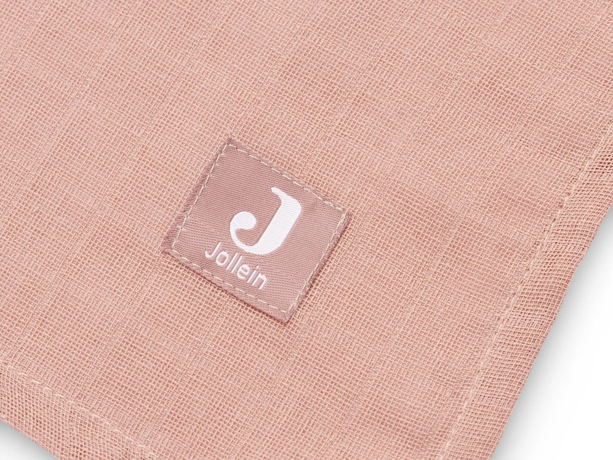 Jollein Hydrofiel Multidoek Meadow 115x115cm - Rosewood - 2 Stuks 5 Jollein Hydrofiel Multidoek Meadow 115x115cm - Rosewood - 2 Stuks - Afbeelding 5