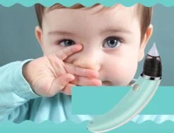 A&K Elektrische Oplaadbare Neuspeer Voor Baby En Kinderen - Inclusief Oplader, Handleiding En Batterijen - Hygiënische Neusreiniger - Baby Aspirator - Neuszuiger - Baby Neuspompje - Toetenveger - Snoetenpoetser - Mintgroen - Neusspoeler -Babyproducten 1200x920 2