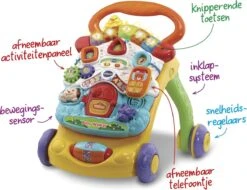 VTech 2 In 1 Baby Walker - Educatief Babyspeelgoed - Loopwagen Met Licht 14 VTech 2 In 1 Baby Walker - Educatief Babyspeelgoed - Loopwagen Met Licht -Babyproducten 1200x922 4