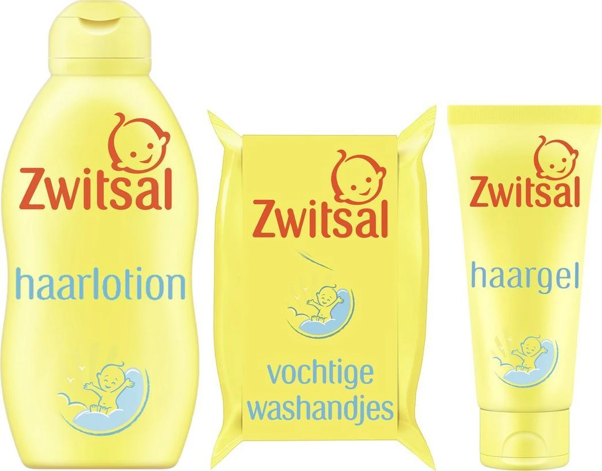 Zwitsal Baby - Washandjes + Haarlotion + Haargel - Combi Pack 2 Zwitsal Baby - Washandjes + Haarlotion + Haargel - Combi Pack - Afbeelding 2
