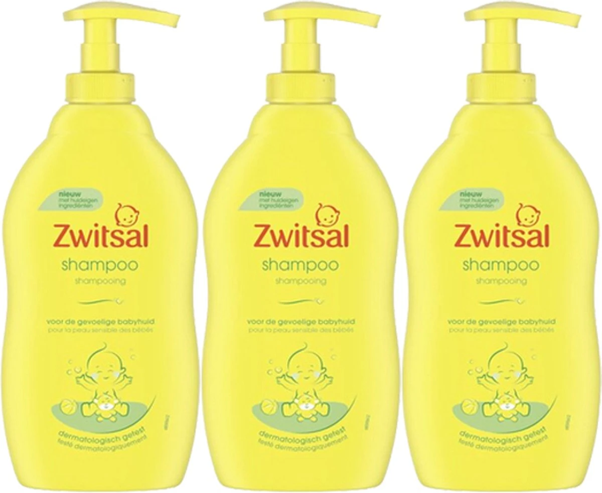 Zwitsal Baby Shampoo - 3 X 400 Ml - Voordeelverpakking 7 Zwitsal Baby Shampoo - 3 X 400 Ml - Voordeelverpakking - Afbeelding 7