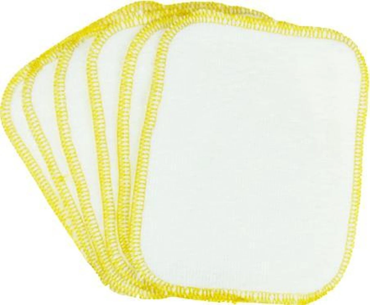 BilliesBox Doekjes - Wasbare Doekjes - Geel 1 BilliesBox Doekjes - Wasbare Doekjes - Geel