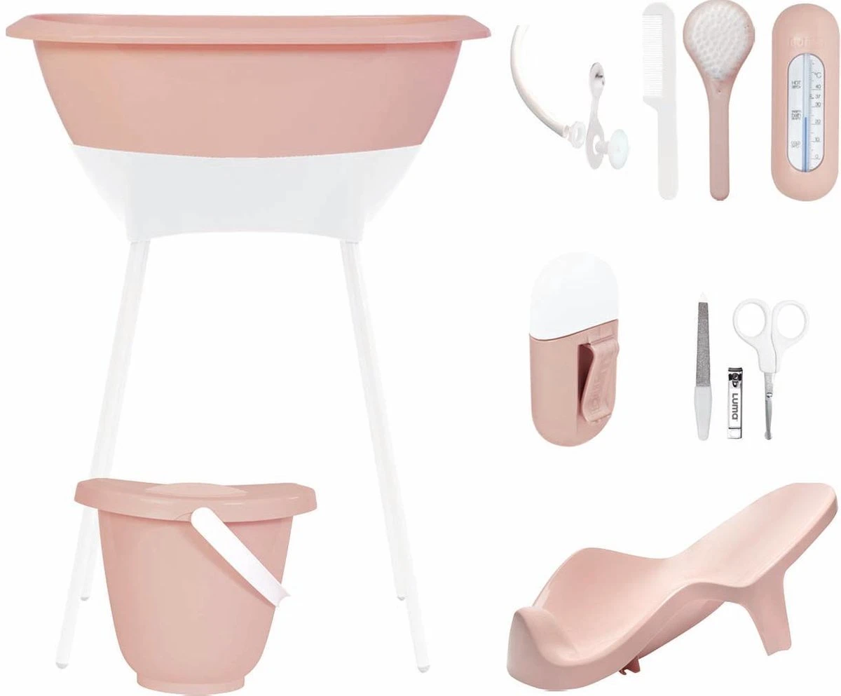 LUMA Bad- En Verzorgingsset - Cloud Pink 1 LUMA Bad- En Verzorgingsset - Cloud Pink