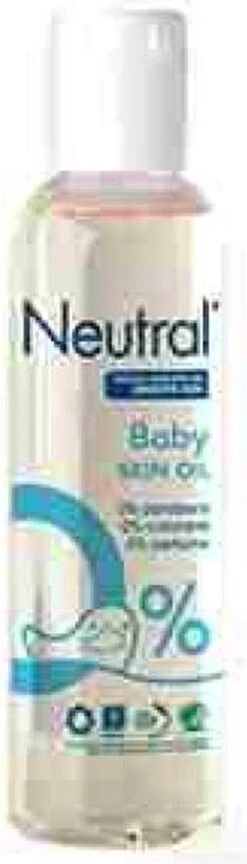Neutral Baby Parfumvrij Huidolie Voor De Gevoelige Babyhuid 150 Ml -Babyproducten 343x1200