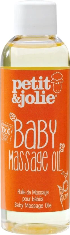 Petit & Jolie Baby Massage Olie - 100% Natuurlijke Huidverzorging - Verzacht De Huid