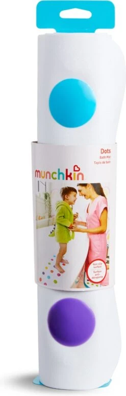 Munchkin Dandy Dots Bath Mat/ Leuke Badmat Met Stippen -Babyproducten 383x1200 1