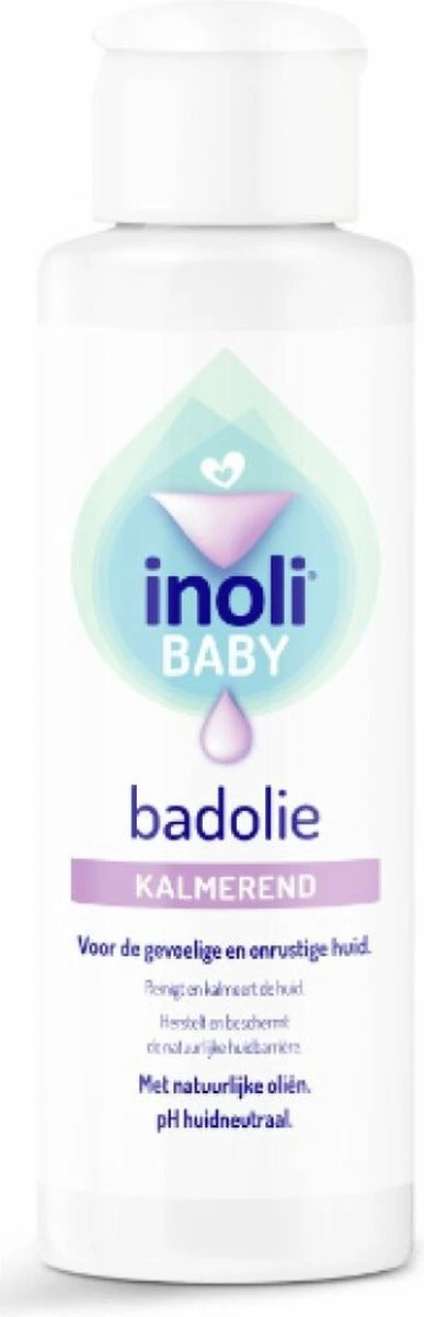 Inoli Baby - Badolie Kalmerend - 100 Ml 1 Inoli Baby - Badolie Kalmerend - 100 Ml