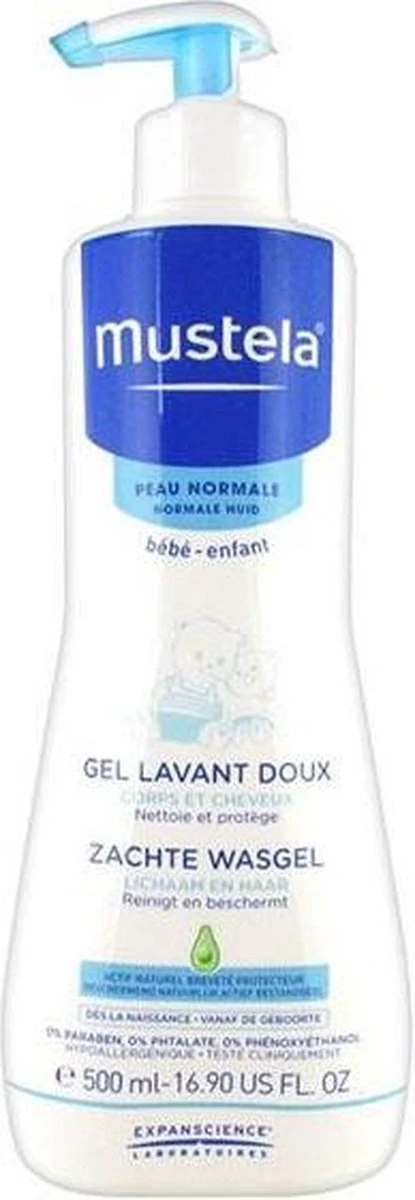 Mustela Baby Zachte Wasgel - 500 Ml 8 Mustela Baby Zachte Wasgel - 500 Ml - Afbeelding 8