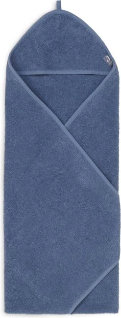 Jollein Badcape Badstof 75x75cm - Jeans Blue -Babyproducten 459x1200