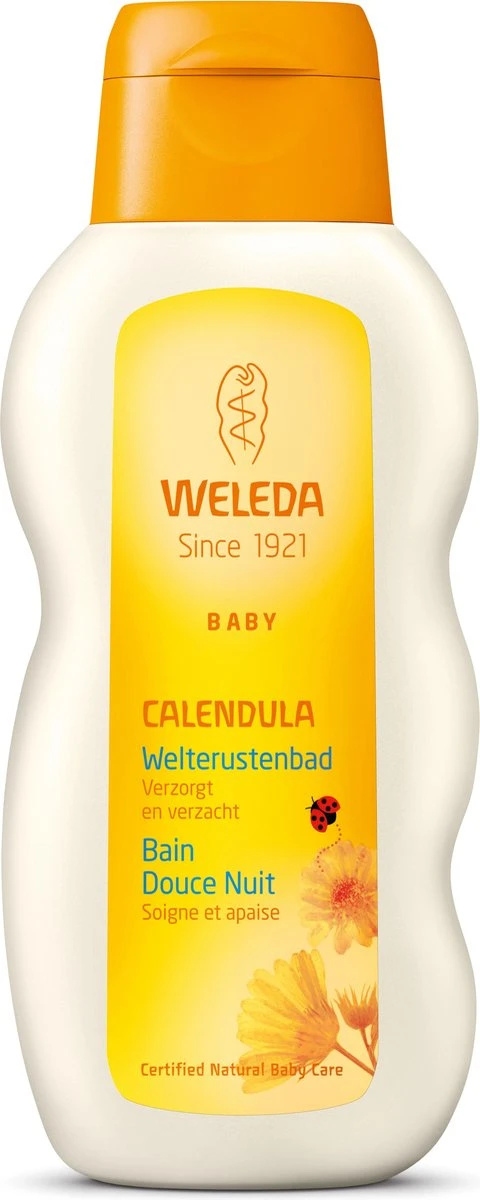 Weleda Baby Calendula Welterustenbad 1 Weleda Baby Calendula Welterustenbad
