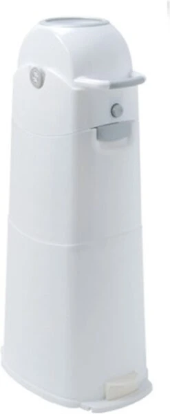 Luieremmer Large Zilver - Groot - Zonder Navulling - Geschikt Voor Pampers En Huggies - Stoma -Babyproducten 495x1200