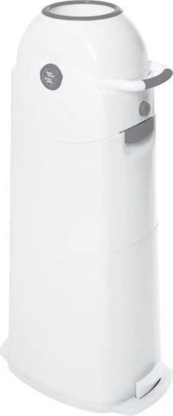 Luieremmer Large Zilver - Groot - Zonder Navulling - Geschikt Voor Pampers En Huggies - Stoma -Babyproducten 501x1200