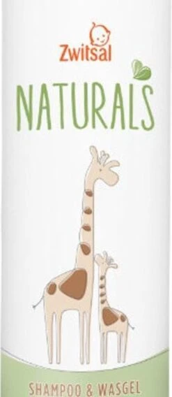 Zwitsal Naturals Shampoo&Wasgel 250ml -Babyproducten 522x1200 1
